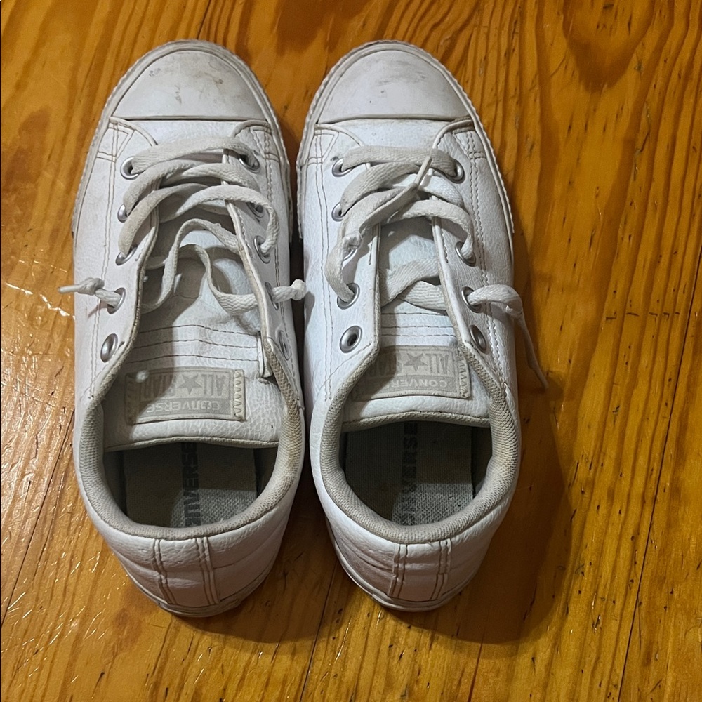 Converse Kids White Sneakers